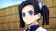 Aoi Kanzaki, as seen in the anime Demon Slayer: Kimetsu no Yaiba (Image via Ufotable)